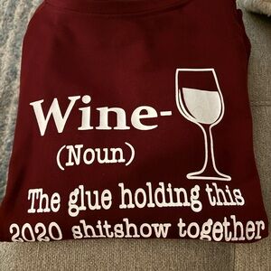 Wine Definition Graphic sweatshirt